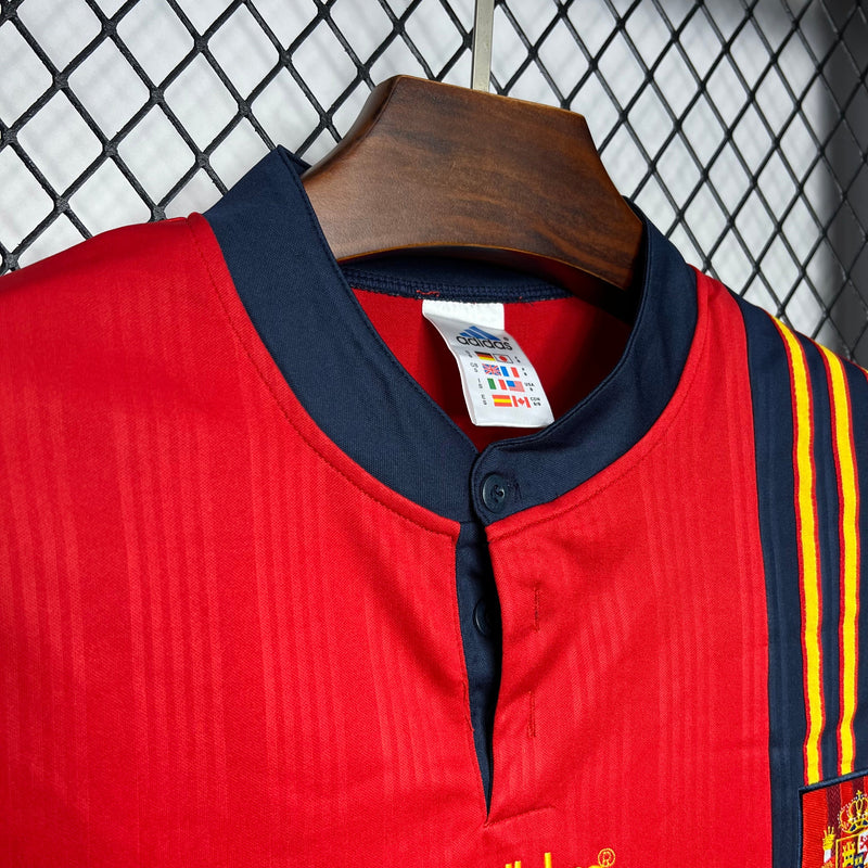 Camisa Espanha Home 1996 - Versão Retro