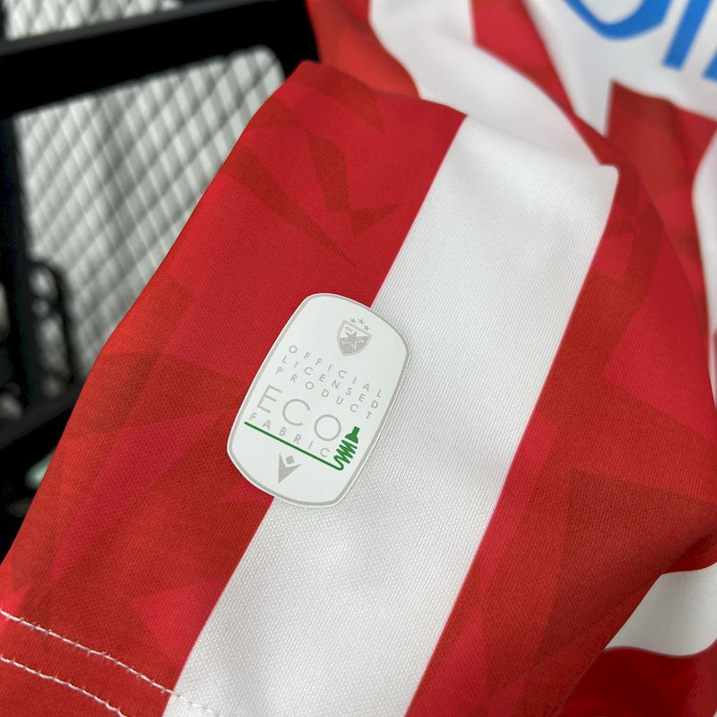 Camisa Estrela Vermelha Home 24/25 - Torcedor Masculina